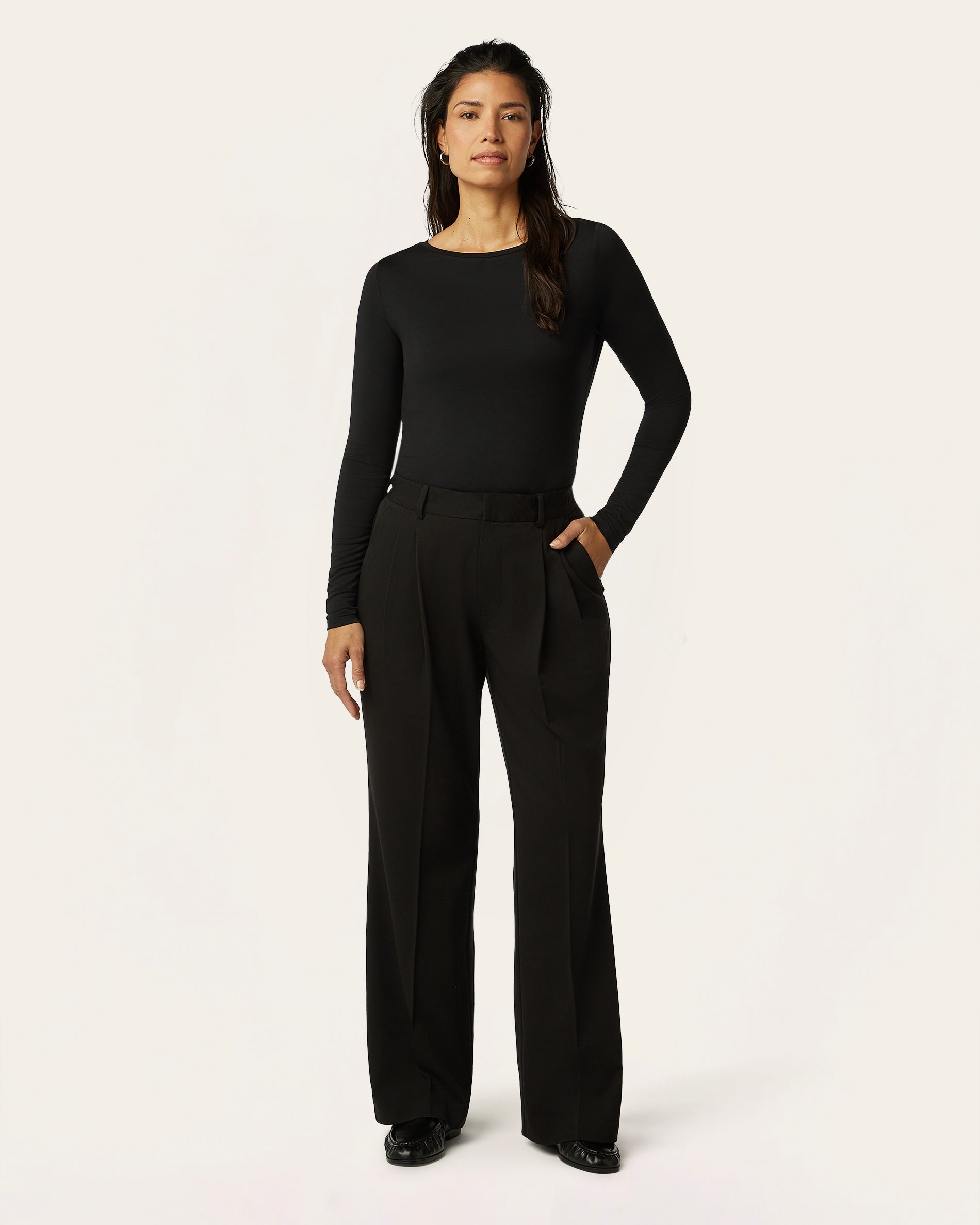 Boatneck Knit - Black