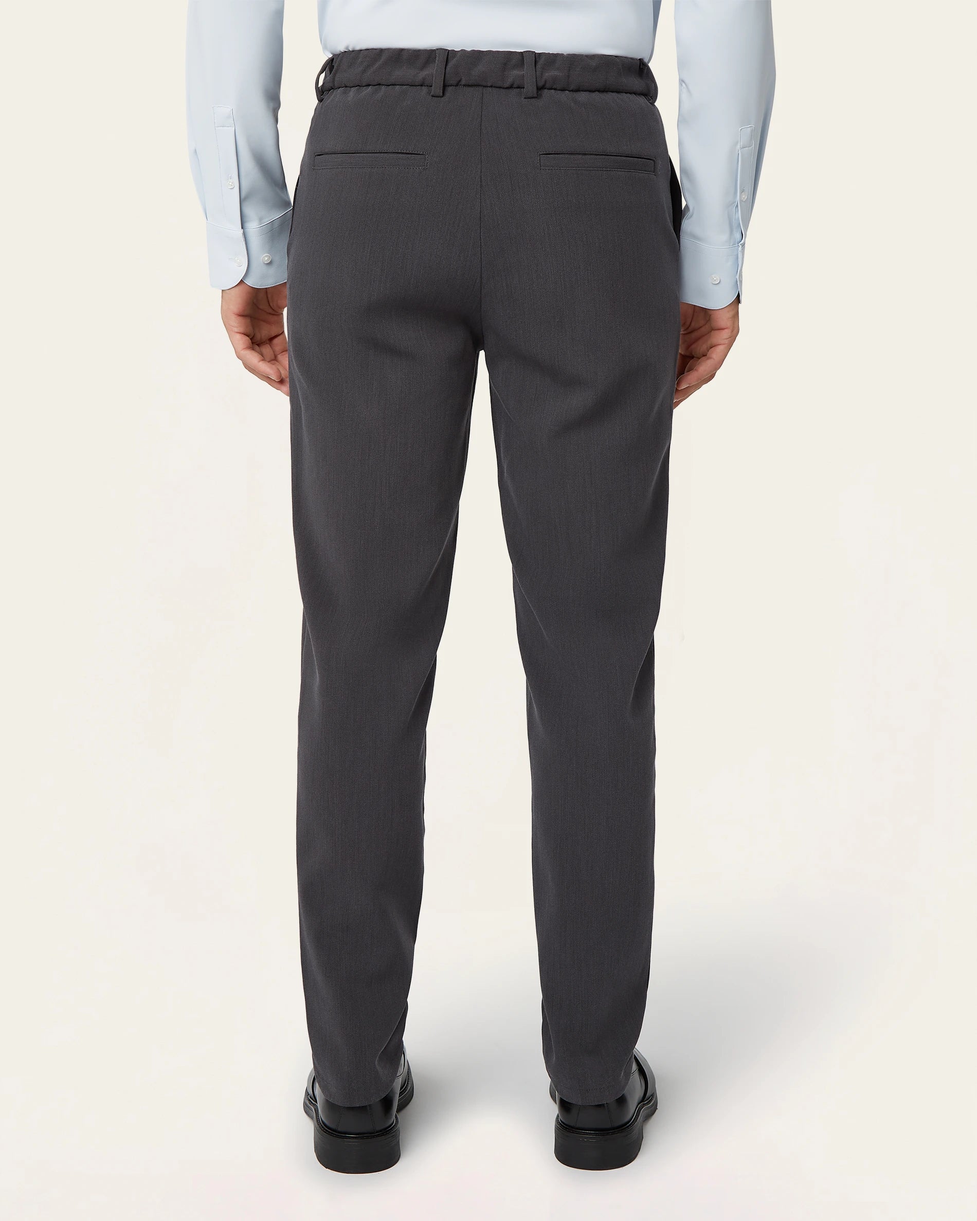 Regular Classic Pants Dark Grey