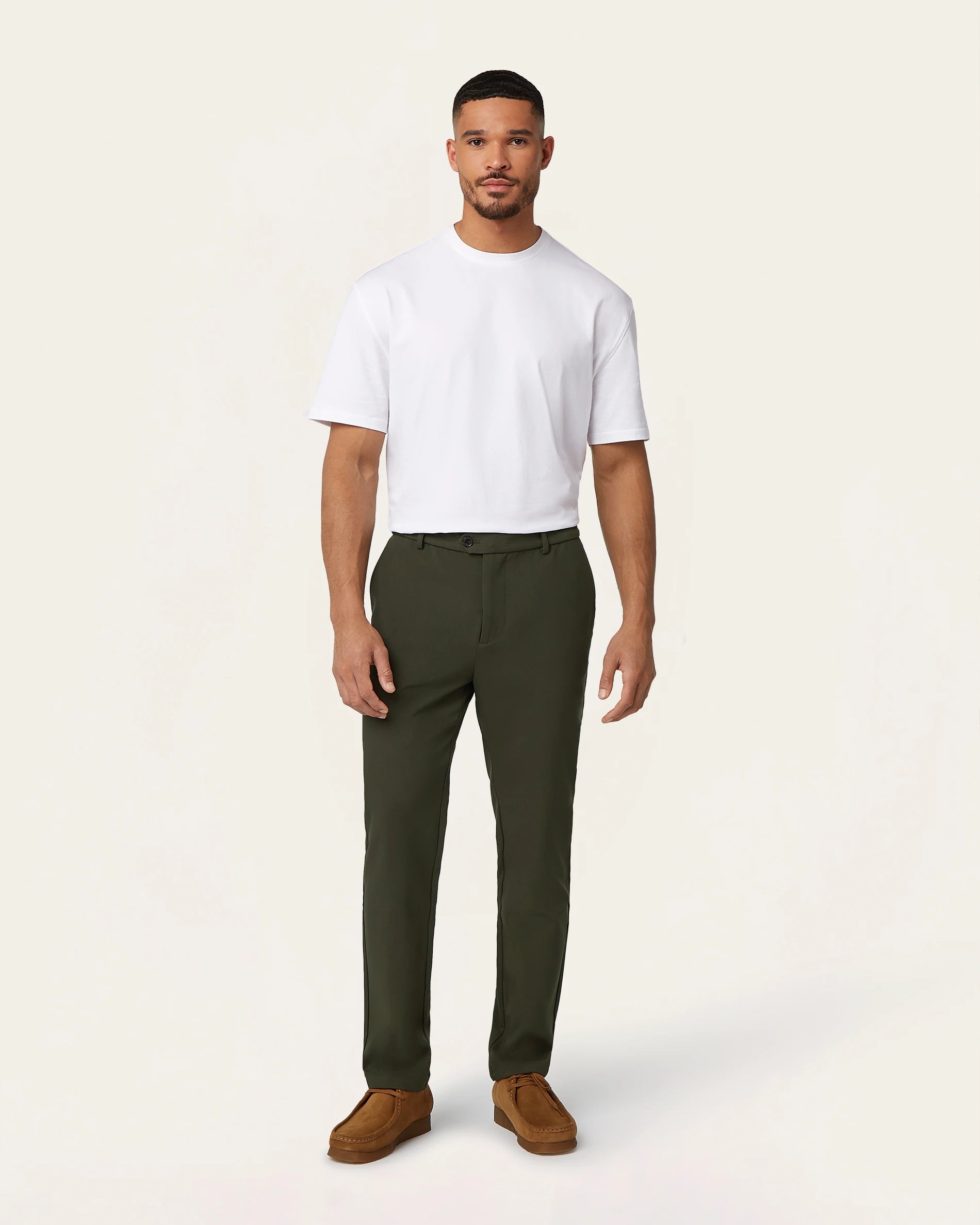 Regular Classic Pants Dark Green