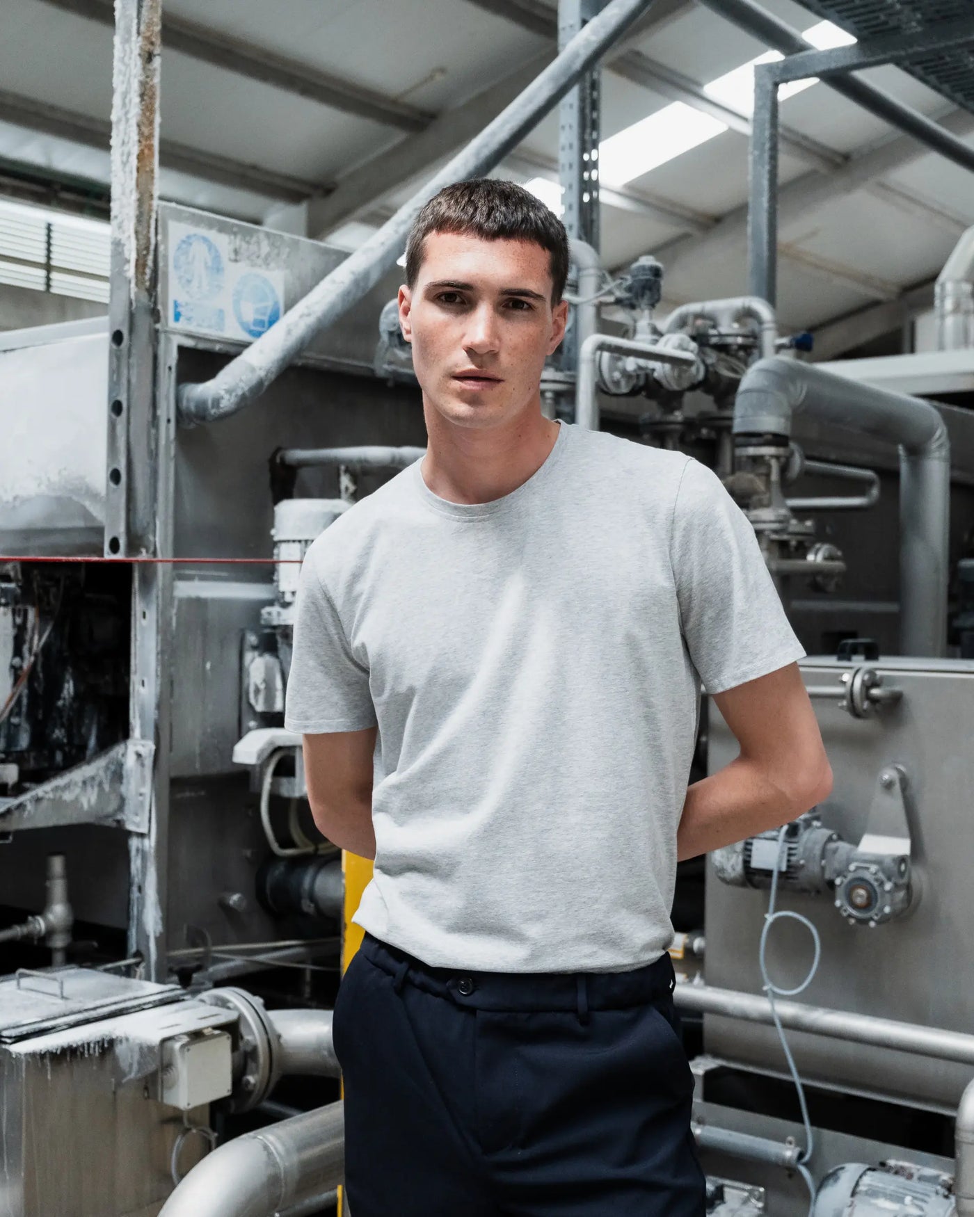 T-shirt 3-pack bundle | White & Black & Light grey