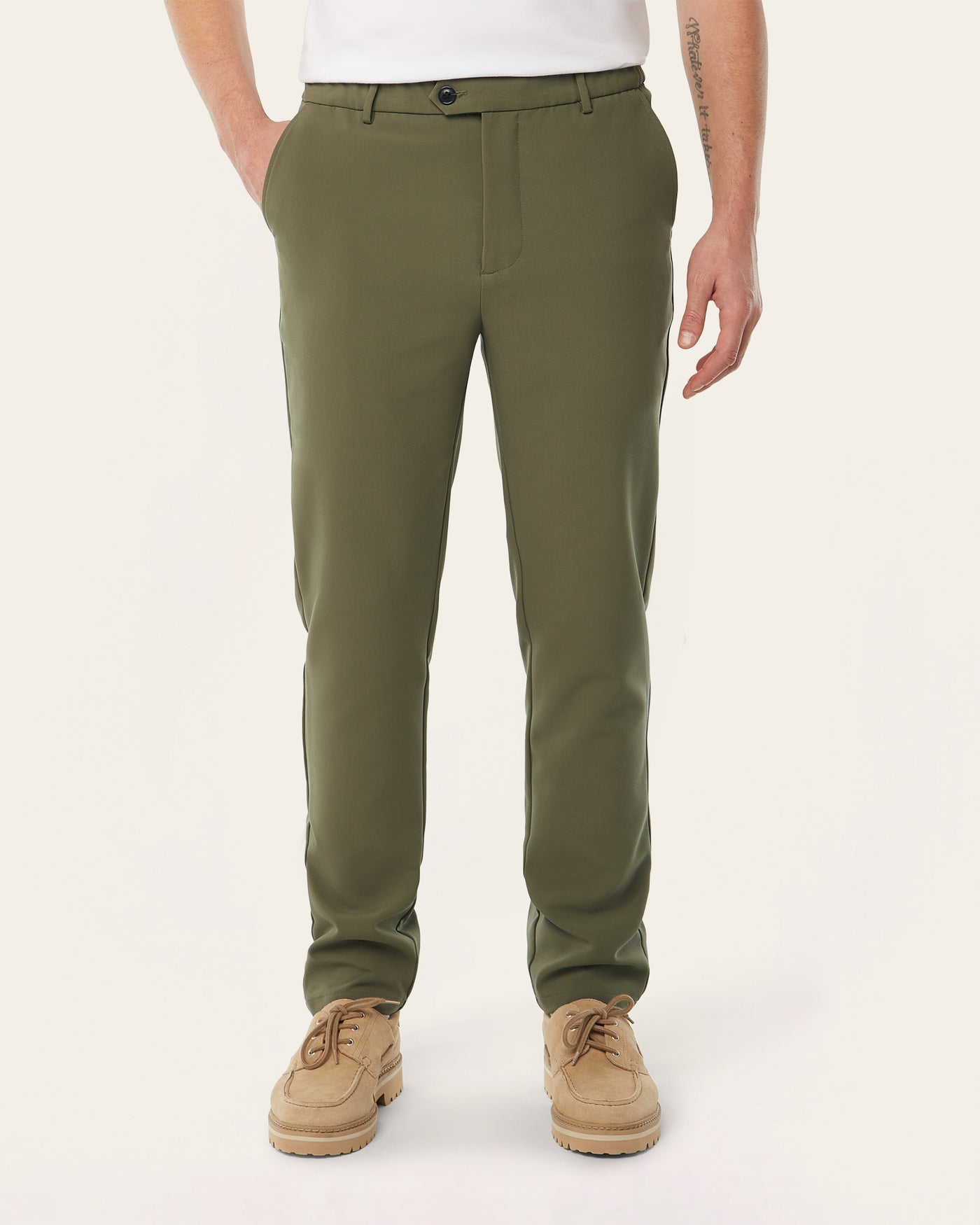 Regular Classic Pants Olive