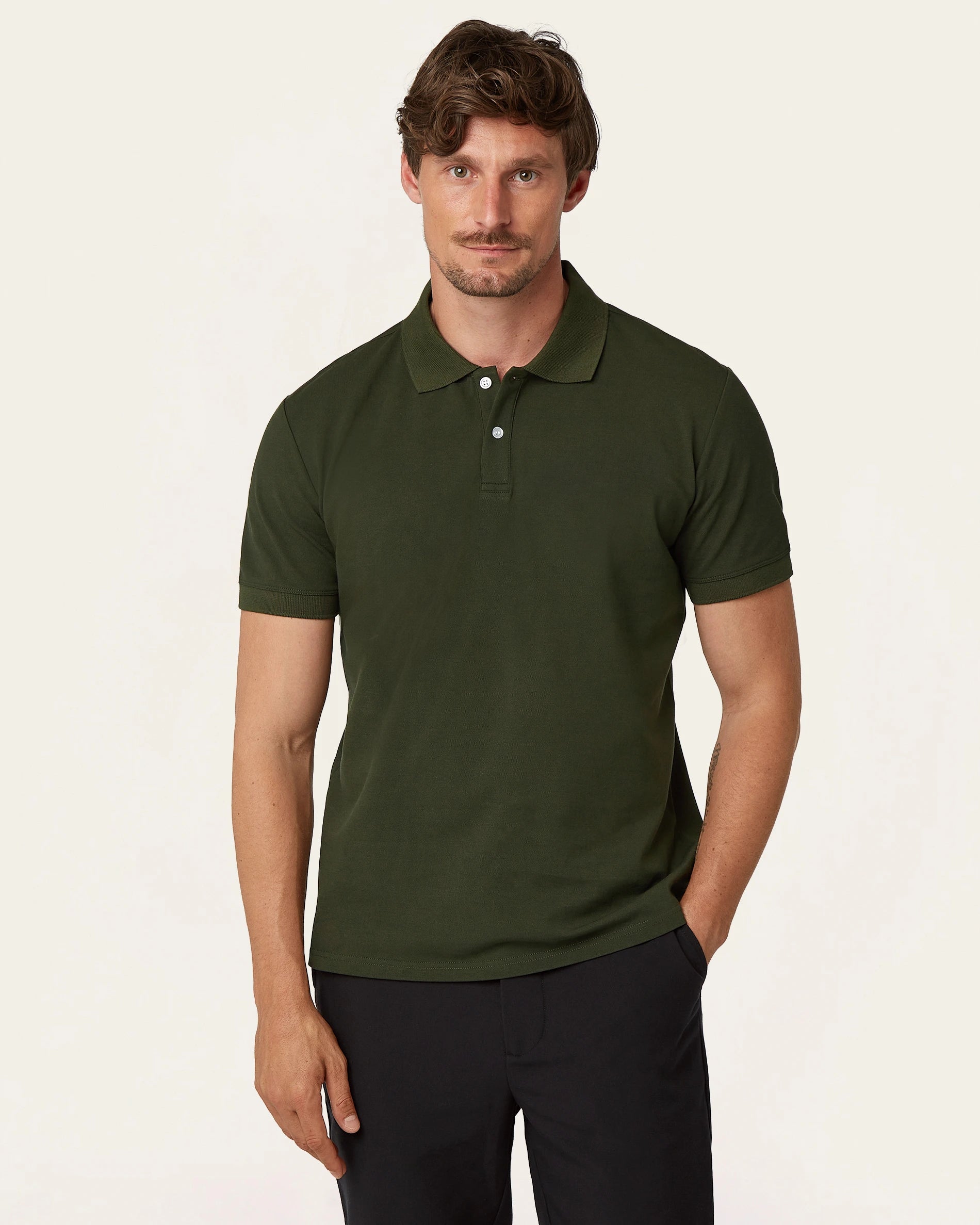 Classic Polo Dark Green