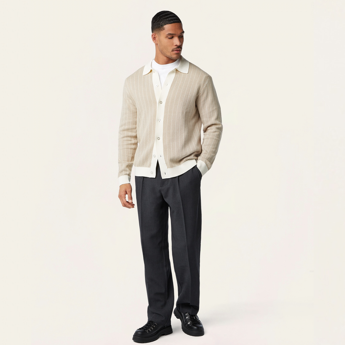 Schöne Cardigan Camel