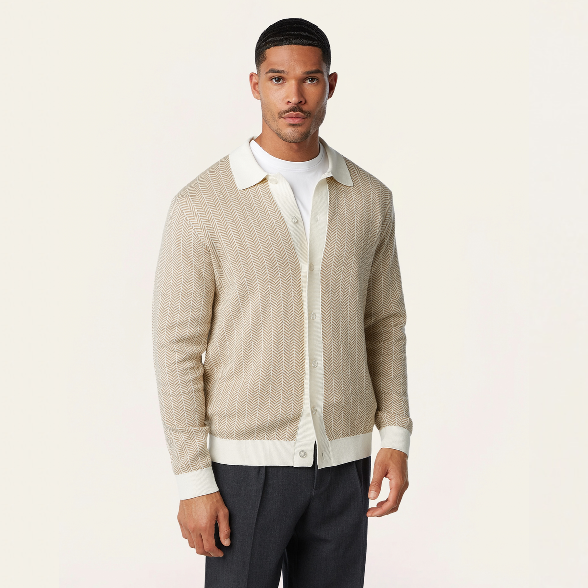 Schöne Cardigan Camel