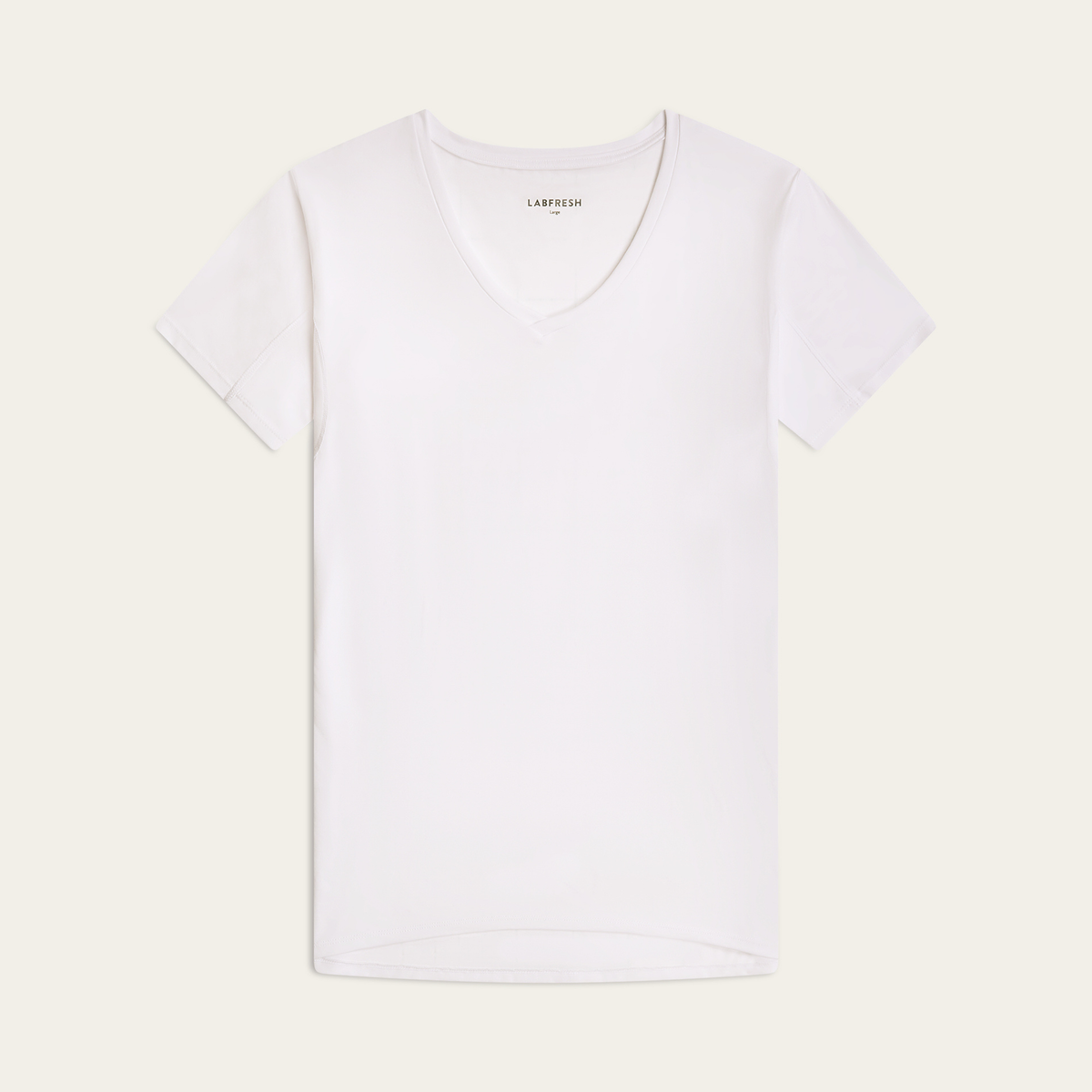 V-neck Sweat-proof undershirt white