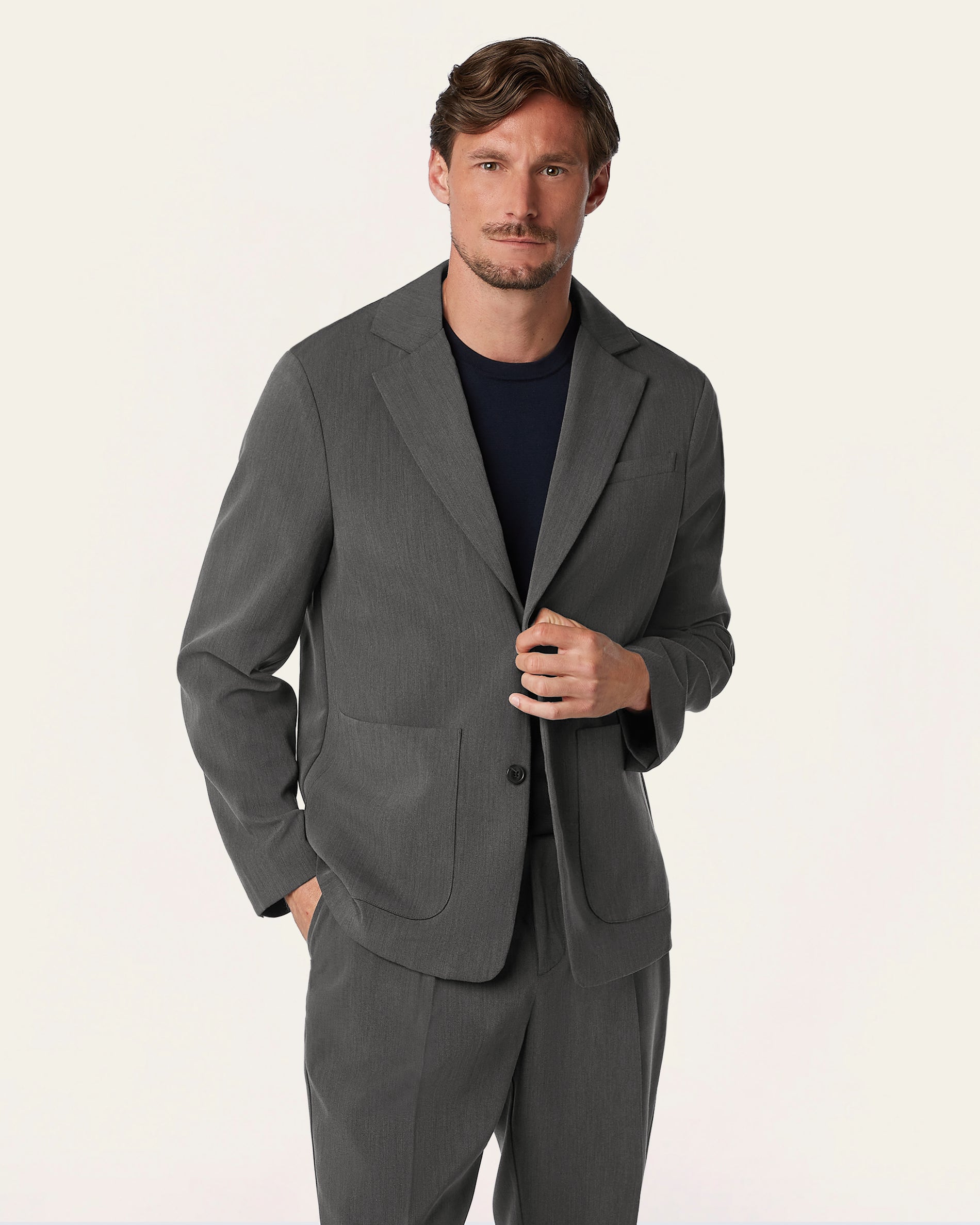 Classic Blazer Dark Grey