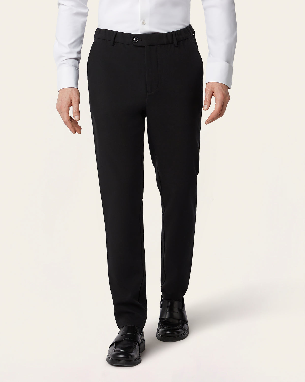 Regular fit Everyday Pants Black LABFRESH