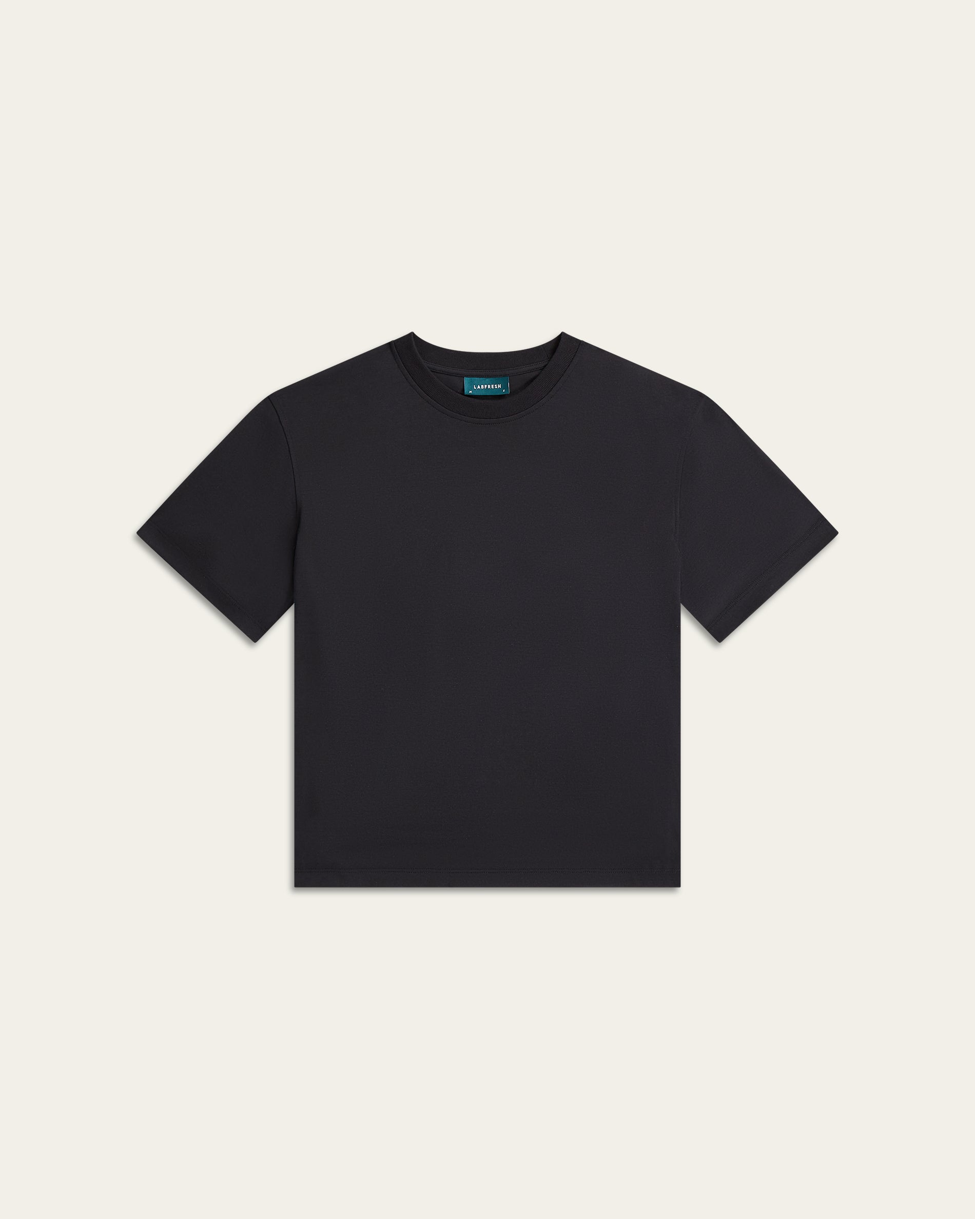 Women's Black Forever Boxy fit t-shirt | LIV by LABFRESH