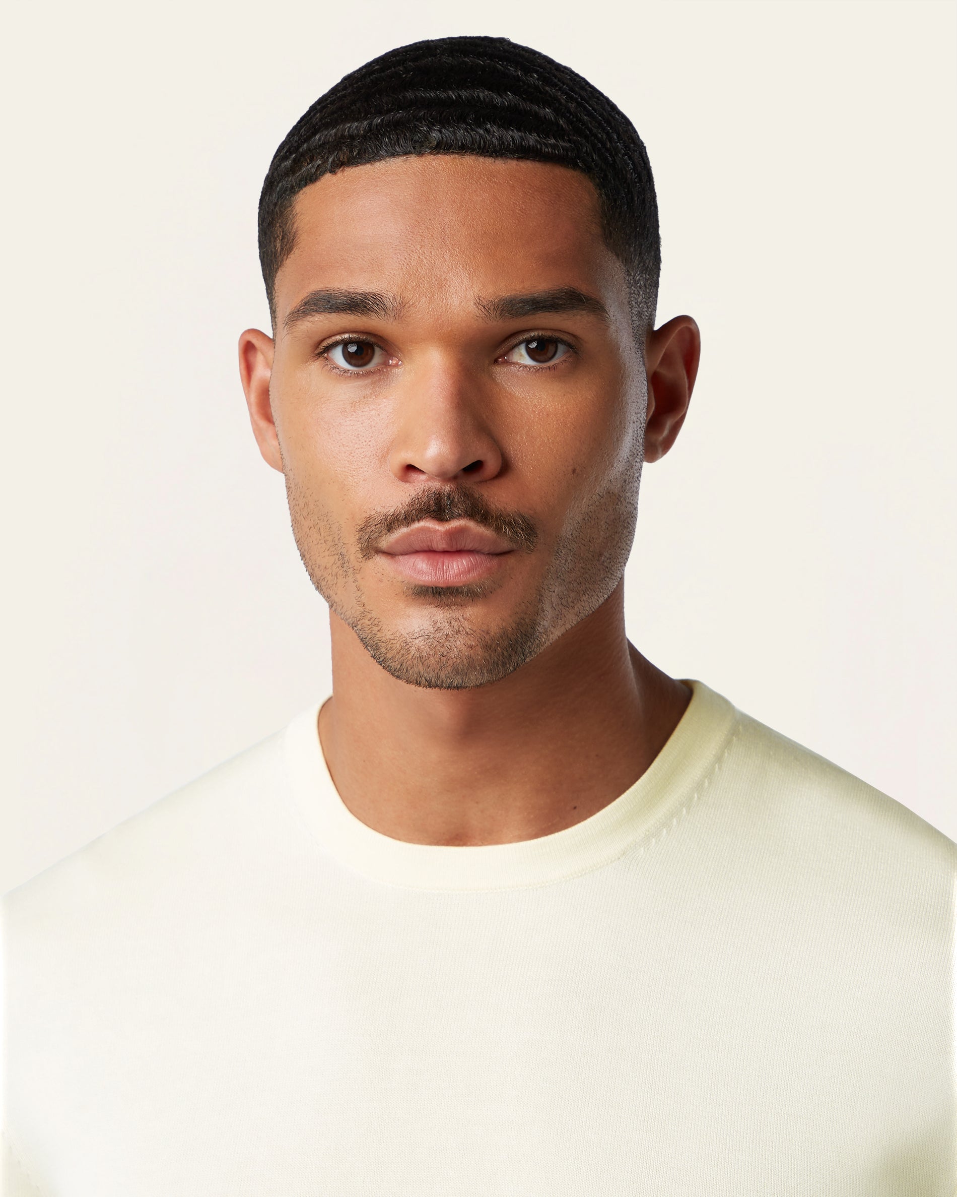 Knitted t-shirt Off white
