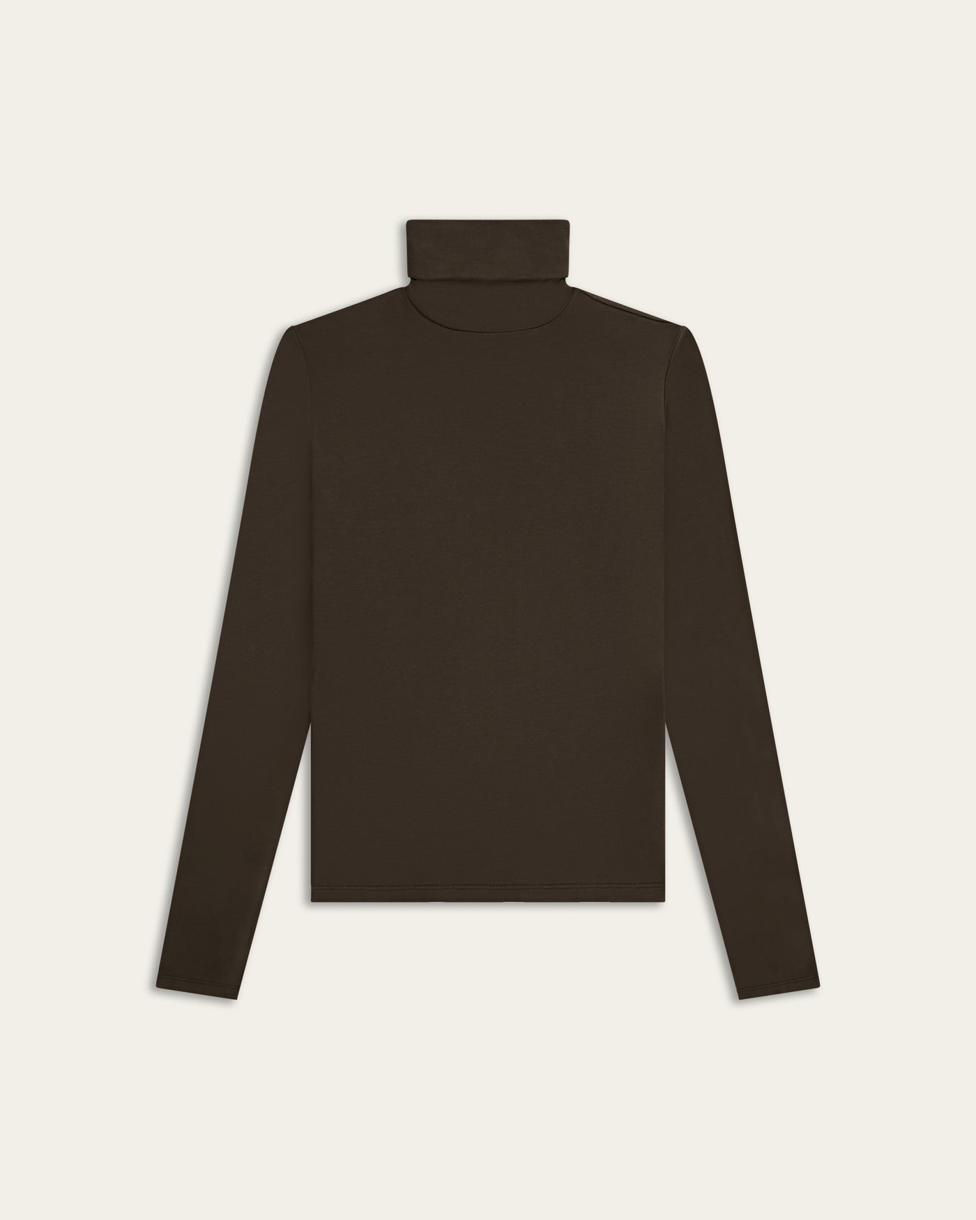 Turtleneck Knit - Dark Brown