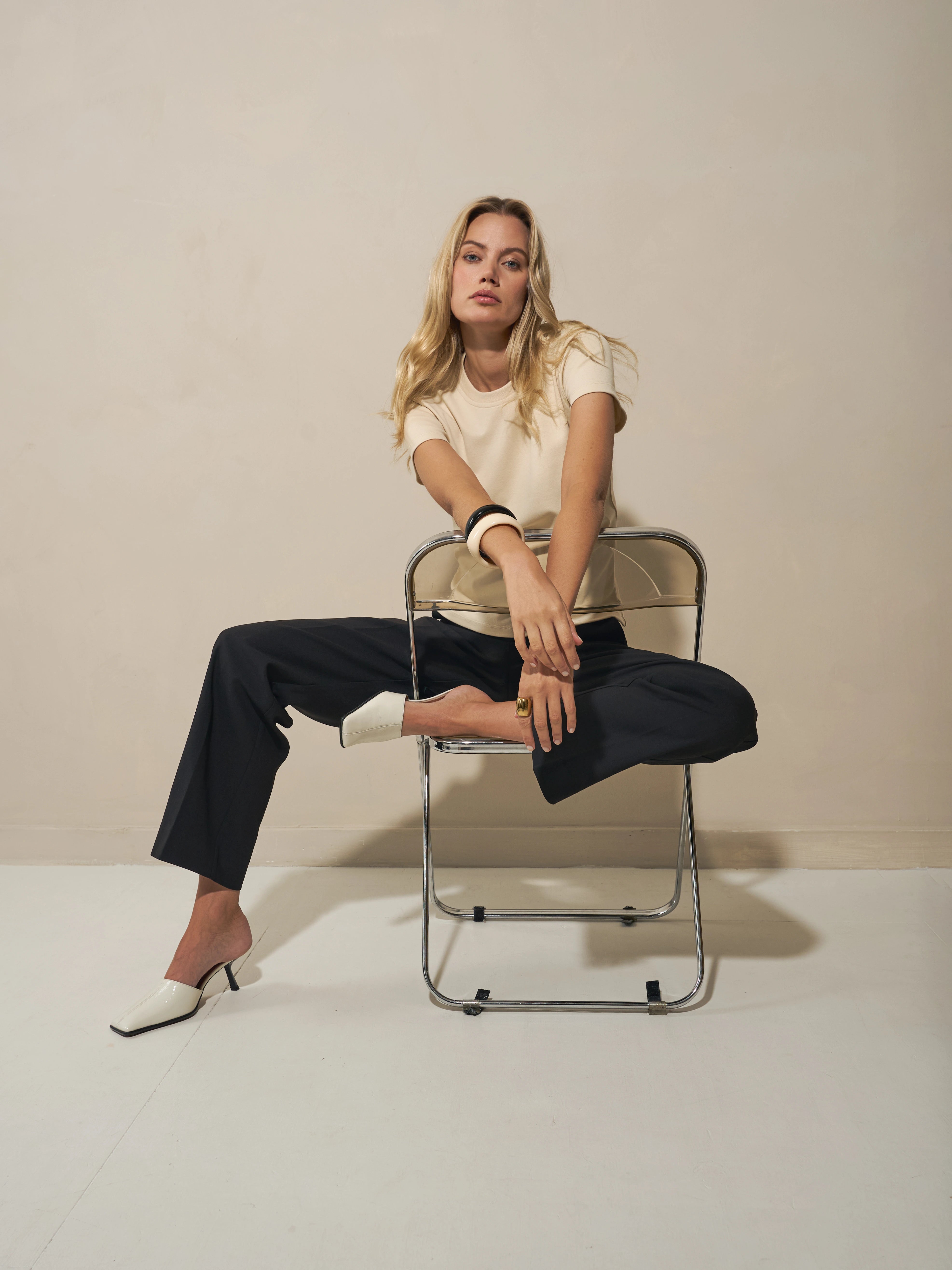 Gen 1: Slim T-shirt - Beige