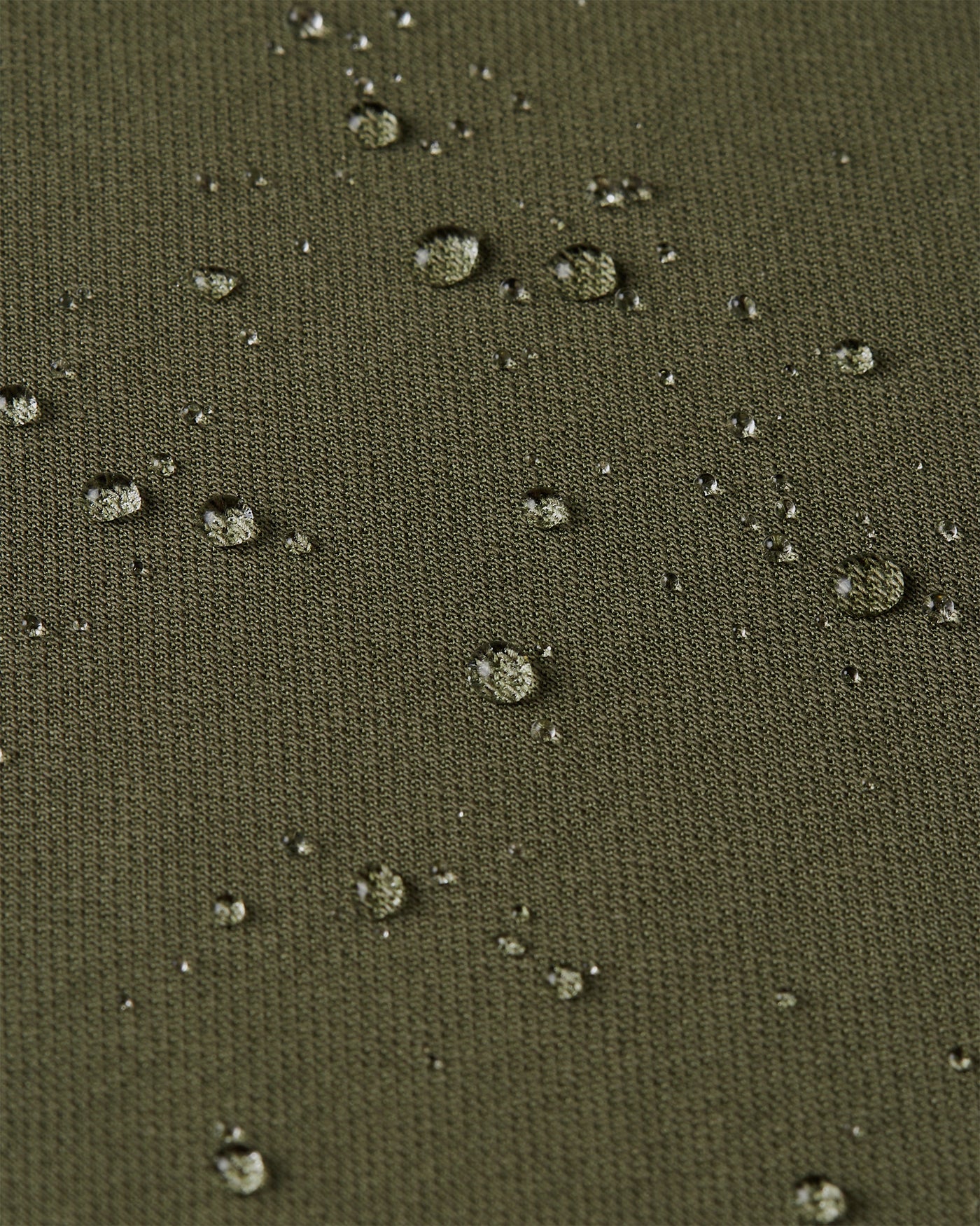 Knitted non-iron shirt Dark Olive