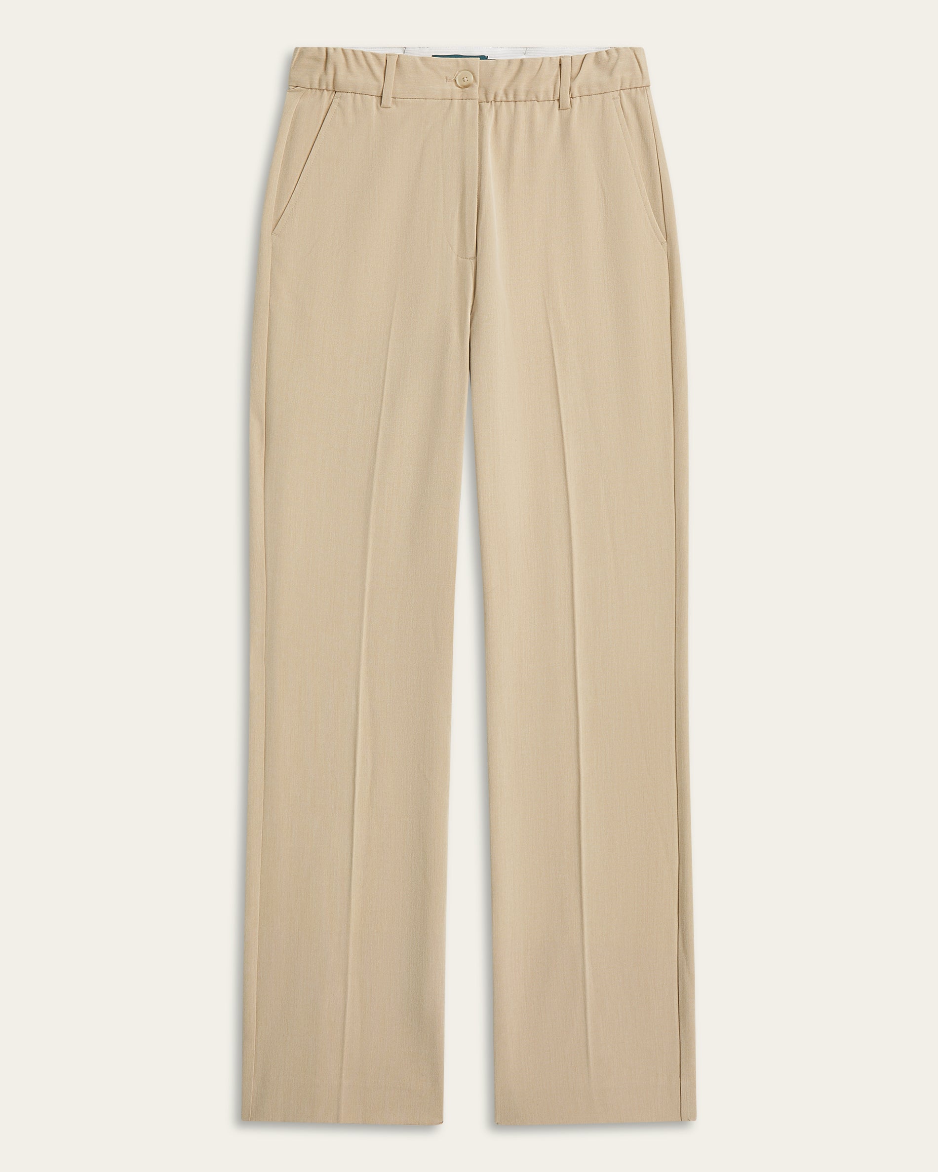 Sand Straight Fit Classic Pants | LIV by LABFRESH