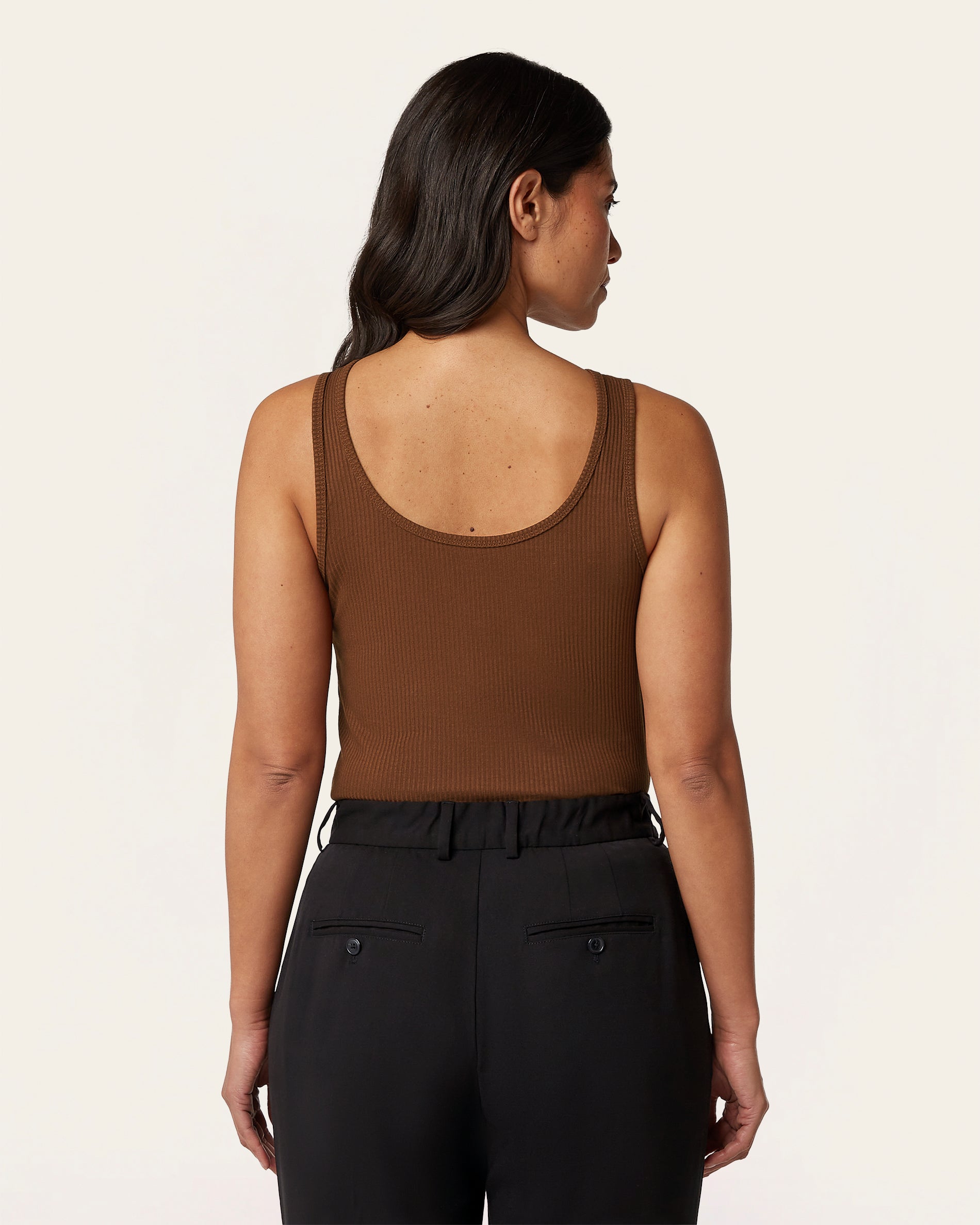 Reversible Tank top - Brown