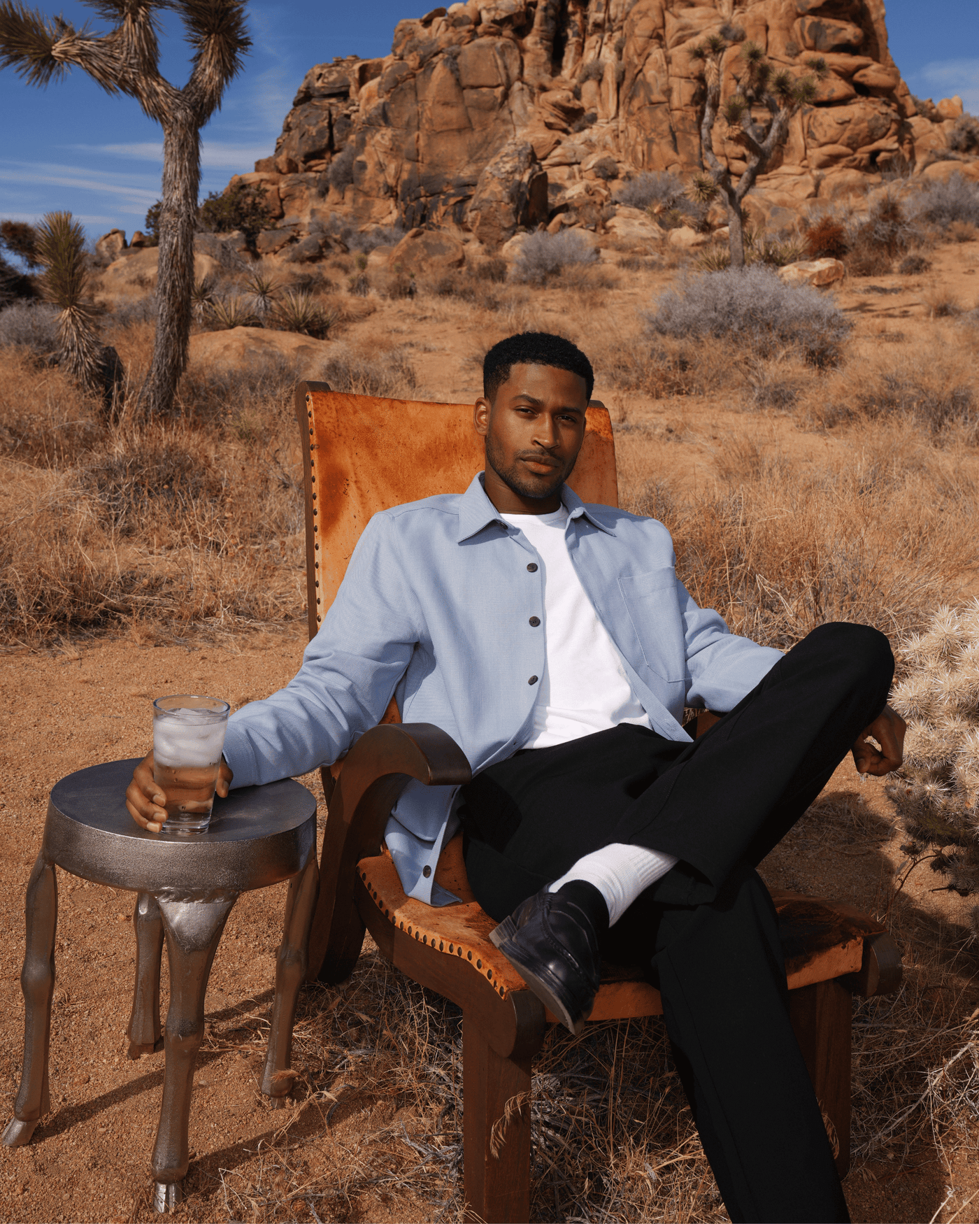 Overshirt Light Blue